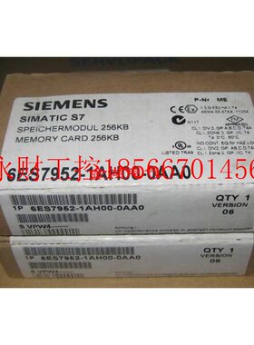 议价原装正品6ES7952-1KL00-0AA0CPU内存卡2MB现货出售 ￥