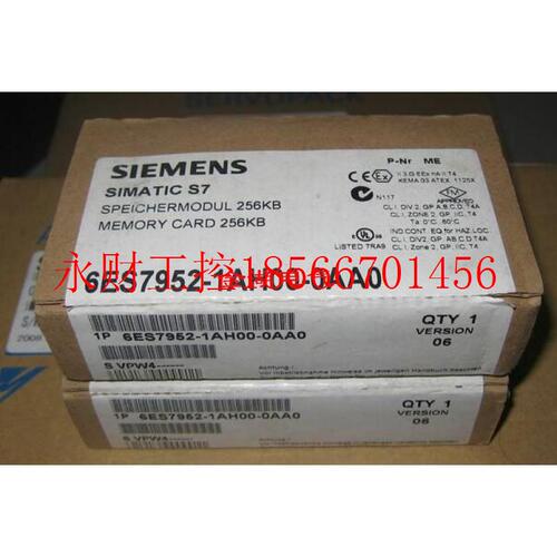 议价原装正品6ES7952-1KL00-0AA0CPU内存卡2MB现货出售 ￥