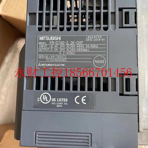议价全新三菱变频器D700 FR-D740-2.2K-CHT 2.2KW/380V ￥