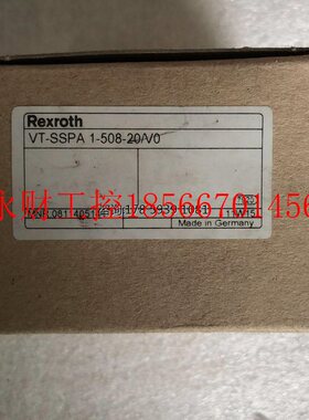 议价全新原装 Rexroth 力士乐 0811405144 VT-SSPA1-508-20/V0 ￥
