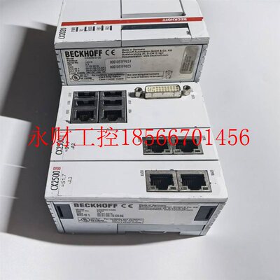 议价Backhoff倍福PLC CX2021-0120带CFast内存16GB CX2900-0033￥