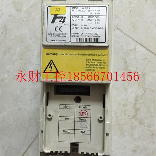 议价05.F4.S0C-1220 220V 0.37KW KEB科比变频器 图￥