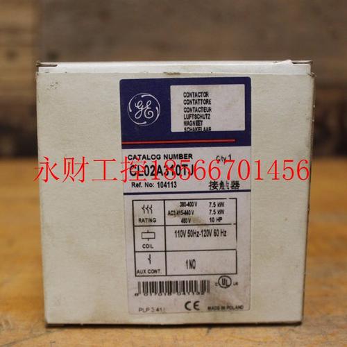 议价原装美国GE交流接触器CL02A310T CL02A301T 24V 110V 230VA￥