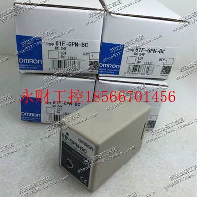 议价欧姆龙液位控制器61F-GPN-BT 61F-GPN-BC 24VDC 现货全新￥