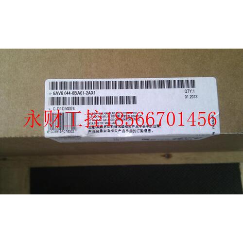 议价6AV6644-0BA01-2AX1 全新MP377触摸屏12寸6AV66440BA012AX1￥