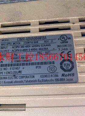 议价拆机安川CIMR-AB4A0044FBA 驱动板 主板 18.5KW 380V包好 ￥