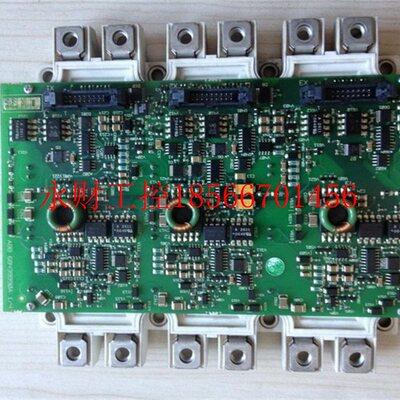 议价原装拆机ABB变频器专用驱动板AGDR-72C带模块FS300R12KE3￥