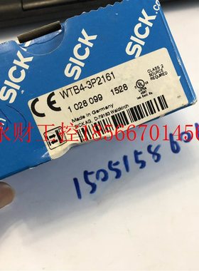 议价WTB4-3P2161全新原包装1028099 现货SICK己卖14盒,库存就1￥