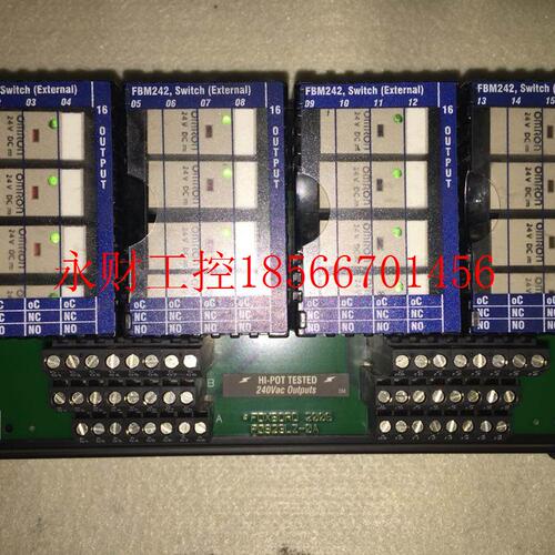 议价FOXBORO 福克斯波罗 I/A'S DCS FBM242 P0923LL 16通￥