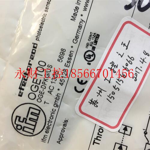 议价IFM 接近开关 OGE100 OGS100 正品全新 现货包邮￥