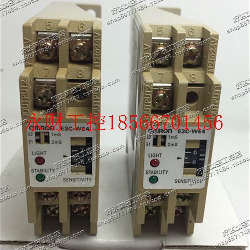 议价原装正品 (日本进口0 光光纤放大器 E3C-WE4 12-24VDC 现货￥