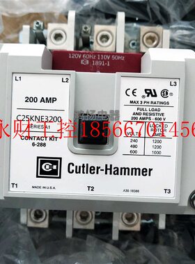 议价Cutler-Hammer C25KNE3200 C825KNE3200 200AMP  110-120VA￥