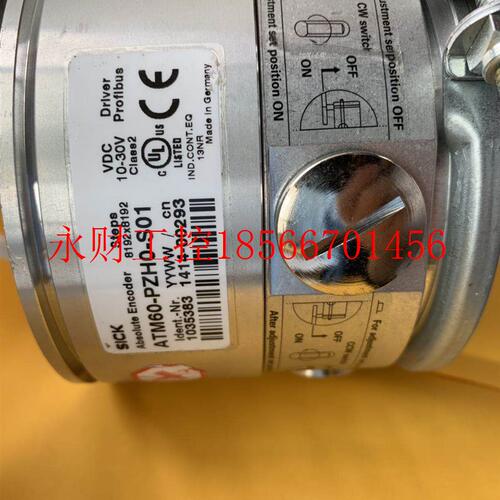 议价原装1035383 ATM60-PZH0-S01施克实物图新的有划痕未使用￥