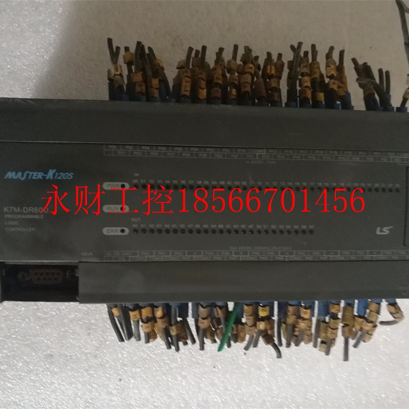 议价a拆机K7M-DR60U(N)韩国LG(LS产电)可编程控制器PLC功能正常￥