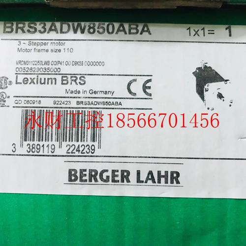 议价施耐德伺服电机 BRS3ADW850ABA 全新原装正品  现货出售￥