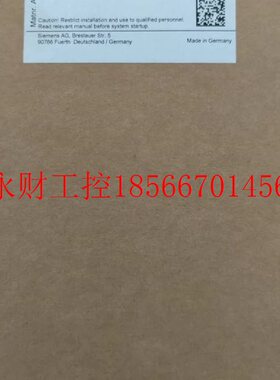 议价全新 西门子PN/PN COUPLER 6GA2158-3AD01-1XA0￥