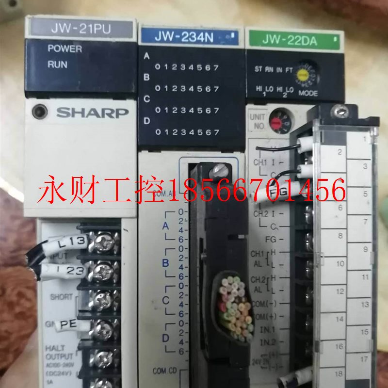议价夏普PLC模块JW-234N JWZ6KB 可破解程序 技术支持 JW-100¥