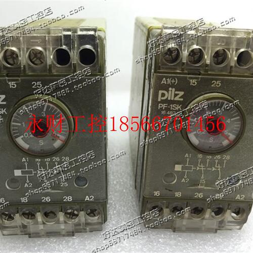 议价德国皮尔兹PILZ时间继电器PF-1SK/5S/230~/2UZ 订货号 4853￥