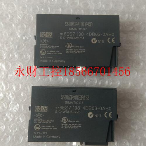 议价全新原装裸机6ES7 138-4DB03-0AB0,6ES7138-4DB03-0AB0 现￥