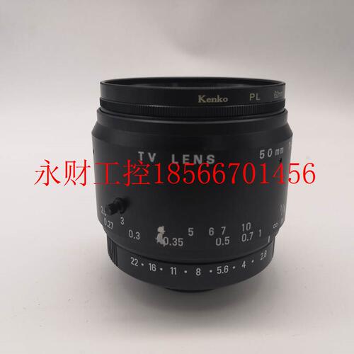 议价K-Mount理光YK5028 50mm 1:2 .8工业线扫描镜头 实拍包好￥