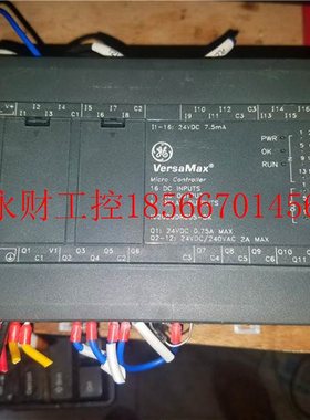 议价原装正品拆机 GE PLC FANUC VERSAMAX IC200UDR005-DK 实物￥