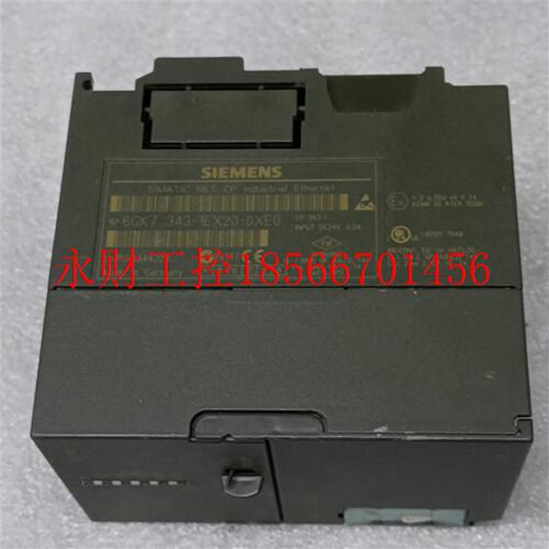 议价西门子 6GK7 343-1EX20-0XE0 原装拆机 盖板破损 实拍包好￥