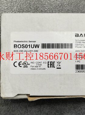 议价BOS01UW BOS 23K-UU-LH11-S92 BALLUFF巴鲁夫 全新原装现货￥
