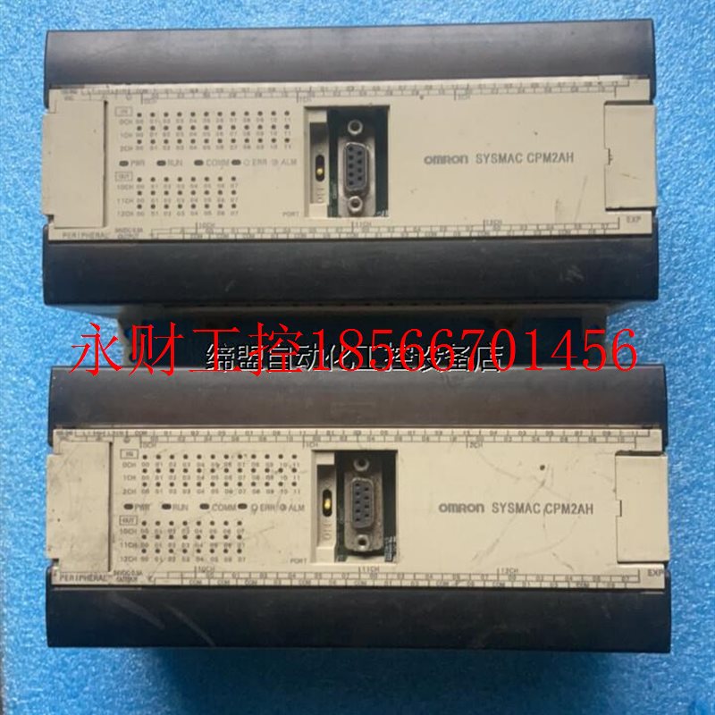 议价CPM2AH-60CDR-A欧姆龙拆机2台,点位测试OK,有¥