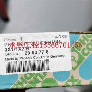 SCP 1X2 24UC 3X1 B货号2￥ ESM4 议价全新菲尼克斯安全继电器PSR