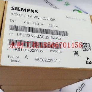 6AA0￥ 议价西门子全新原装 现货S120 备用IP卡6SL3352 3AE32