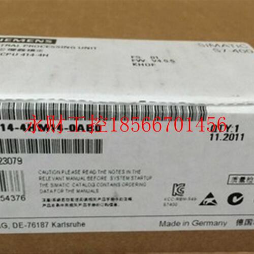 议价西门子6ES7 414-4HM14-0AB0 原装CPU 6ES7414-3XM05-0AB0 ￥