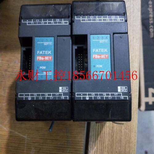 议价原装拆机FATEK永宏PLC编程 FBS-8EY 实物实拍 现货￥