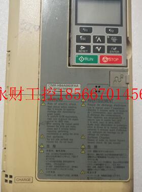 议价a拆机安川变频器 CIMR-HB4A0003FAA 原装H1000系重载型 0.4￥