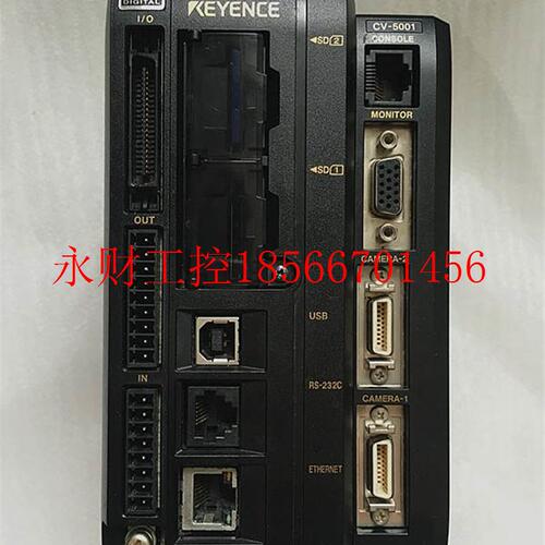 议价正品 拆机 基恩士/KEYENCE控制器 CV-5001 成色新 功能正常￥