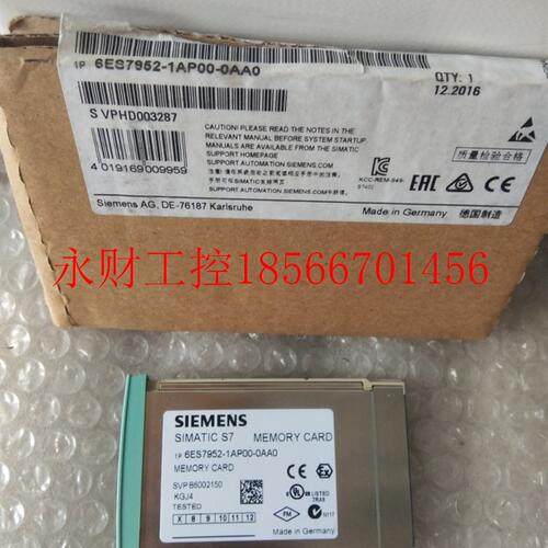 议价原装正品成色漂亮6ES7952-1AP00-0AA0,6ES7 952-1AP00-0AA0￥