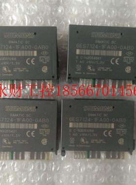 议价原装正品8-9新6ES7124-1FA00-0AB0,6ES7 124-1FA00-0AB0 ￥