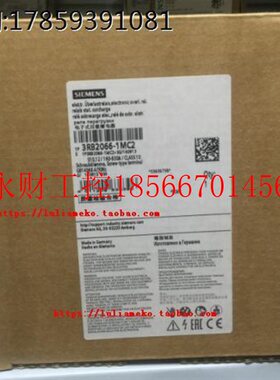 议价西门子原装进口电子式过载继电器3RB2066-1MC2/3RB20661MC2￥