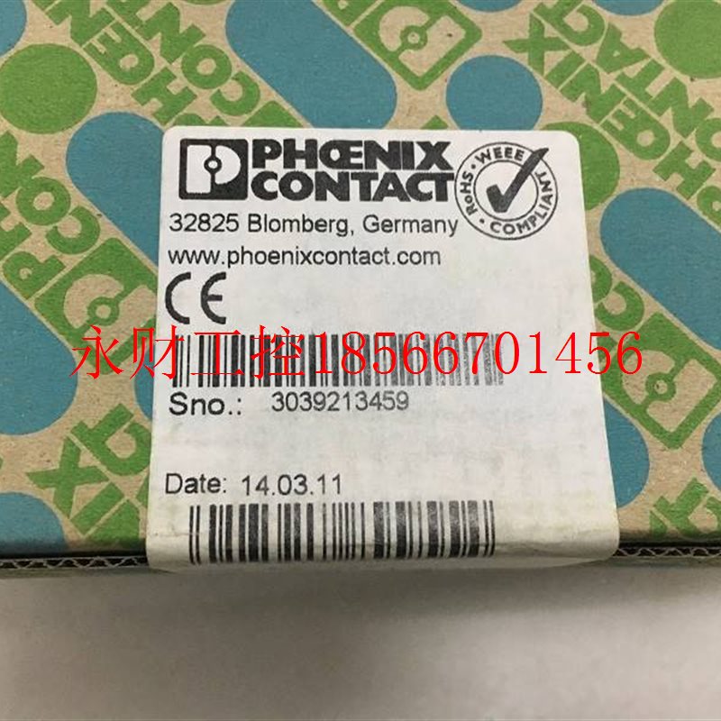 议价phoenix/菲尼克斯安全继电器MINI-PS-100-240AC/24DC/2￥
