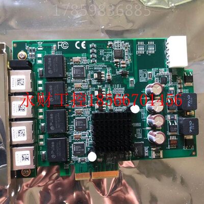 议价4通道PCI Expresadlink凌华图像采集卡 PCIe-GIE64+ 网卡￥