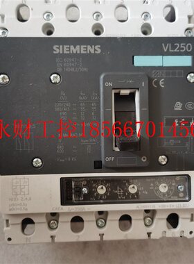 议价全新原装进口断路器3VL9325-6BF40 VL250N电子式￥