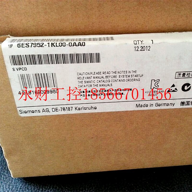 议价6ES7952-1KL00-0AA0 6ES7 952-1KL00-0AA0￥