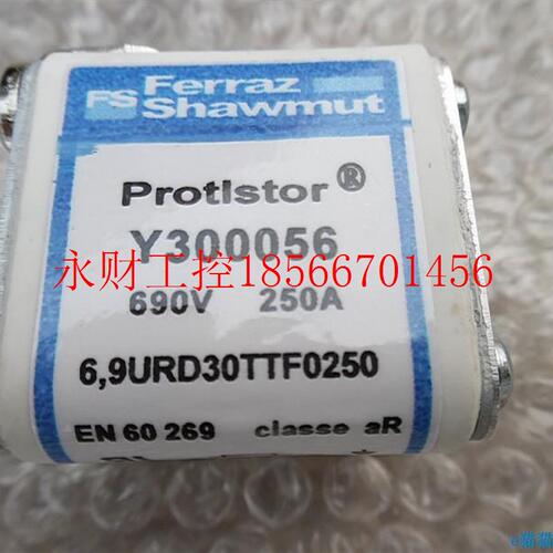 议价e09rraz熔断器Y30056 250FA 690V 6,UREGOD30TTF0250 aR￥