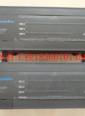 议价K7M-DR60U(N) LS MasterK120s系列60点PLC8成新质保半年￥