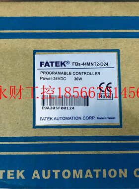 议价全新永宏PLC FBS-44MNT2-D24 原装正品  实图 现货￥