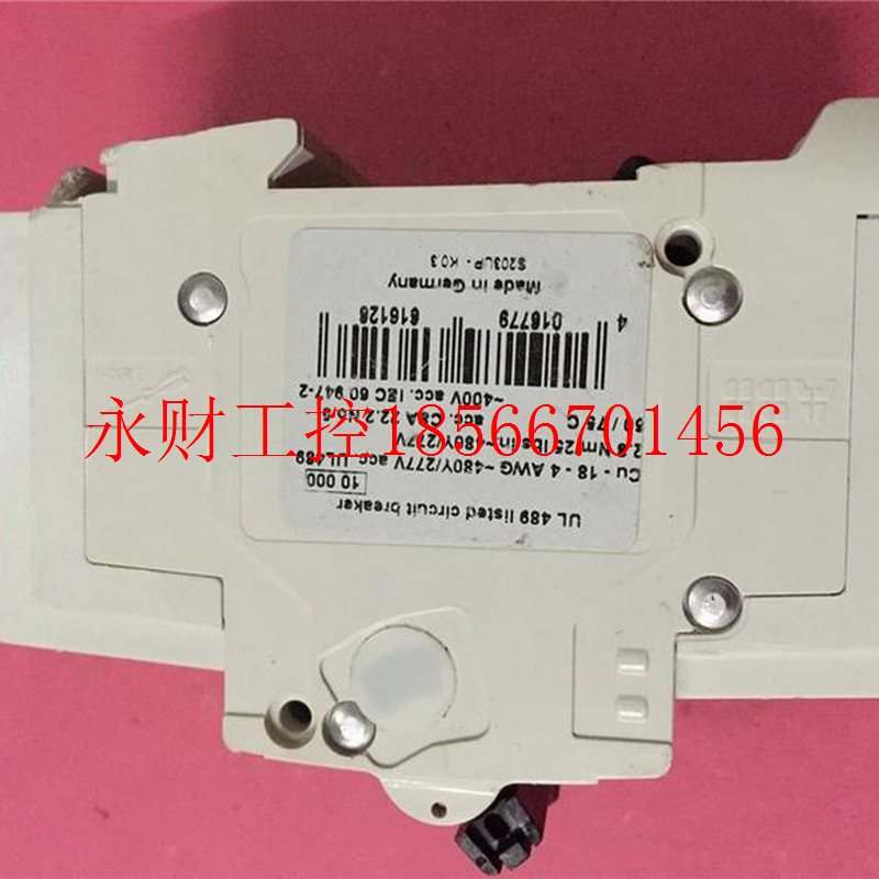 议价ABB 30.3德国产小型S203UP断路A器空气开关P203UP K0.3SA￥