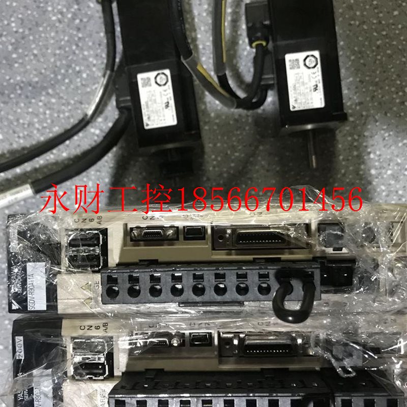 议价安川伺服SGMJV-01ADA2C.SGDV-R90A11A.9成新100W￥