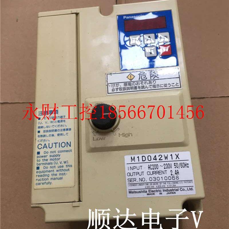 议价拆机 下变频器 M1D042W1X 220V 0.4KW 实拍测试包好 质保 ￥