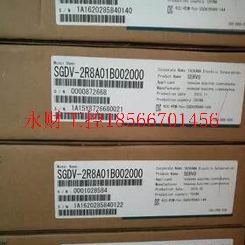 议价安川5代 400w驱动器SGDV-2R8A01B002000正品!现货￥