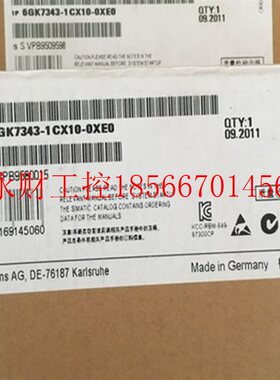 议价6GK7343-1CX10-0XE0 西门子 CP343-1 Lean S7-300 通讯模块￥