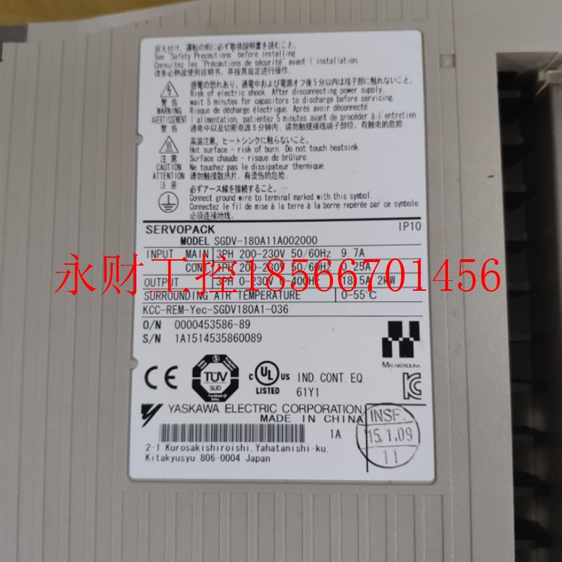 议价SGDM-20DN驱动器 2KW 全新原装 ¥